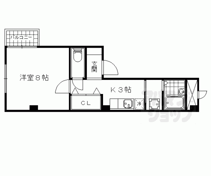 【パインベルテ御陵】間取