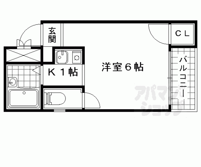 【キャビンエイト】間取