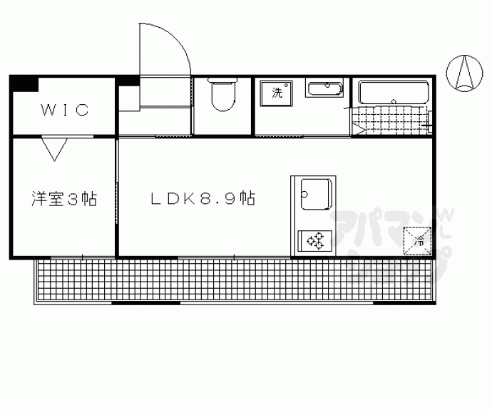 【セジュール龍宮】間取