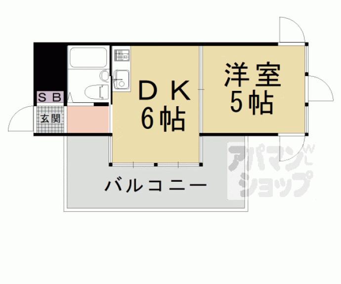 【ロマネスク清水坂】間取