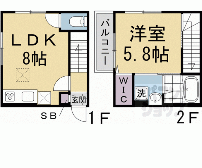 【アムールＹＡＭ】間取