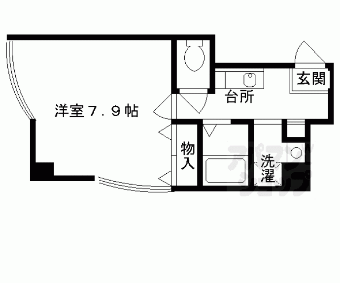 【ＣＡＳＡ祇園】間取