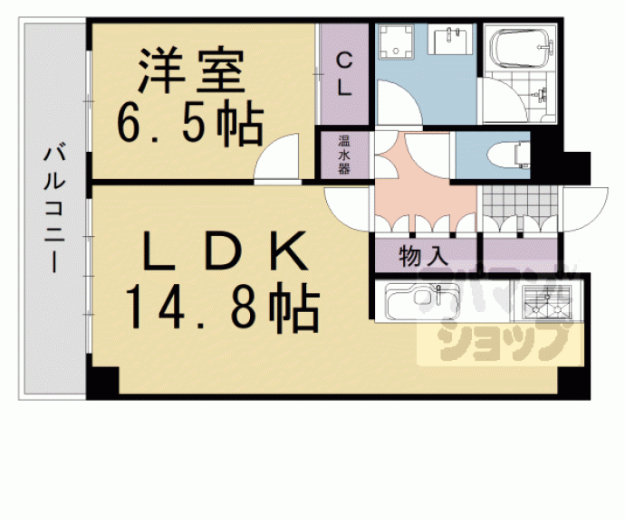 【グランフォルム清水別邸】間取