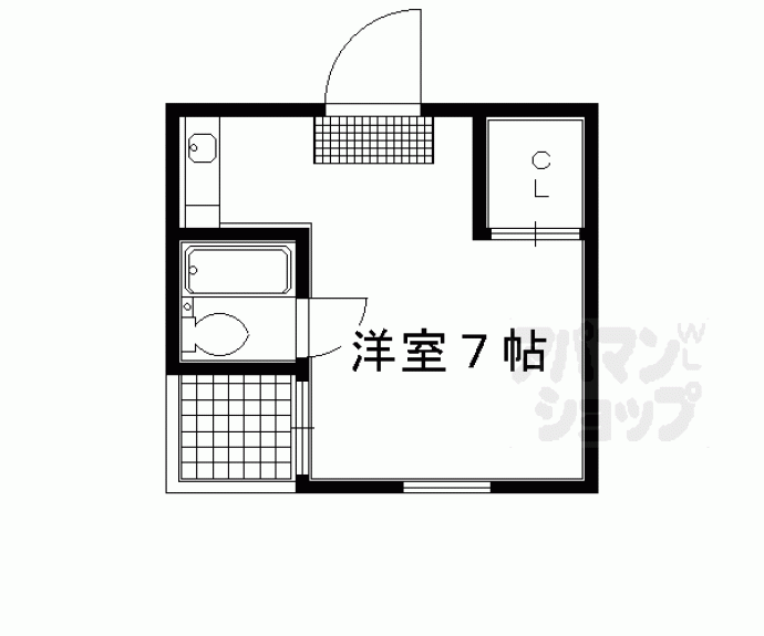 【ウィッシュ河原町】間取