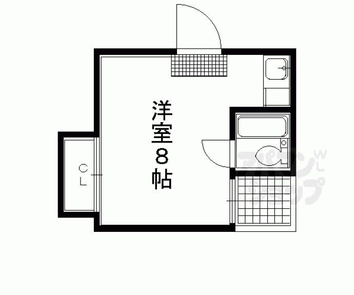 【ウィッシュ河原町】間取