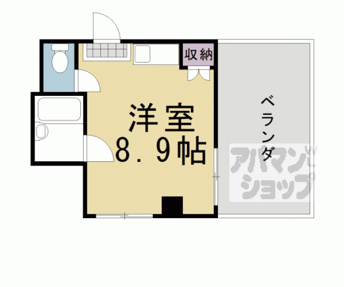 【ウィッシュ河原町】間取