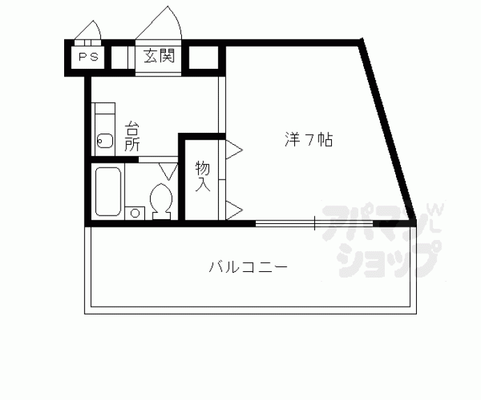 【ビラＡＴＡＧＯ】間取