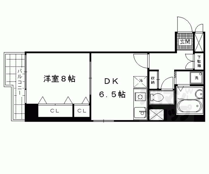 【ライオンズマンション清水】間取