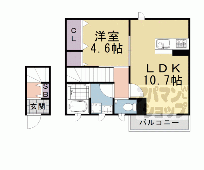 【フィカーサレコルト】間取