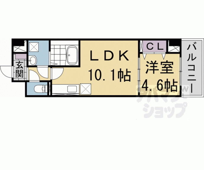 【桂川サン・ライフ】間取