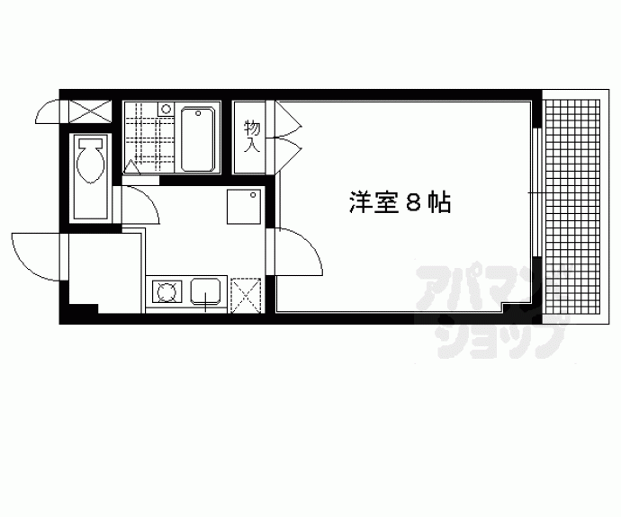 【セントポール修学院】間取