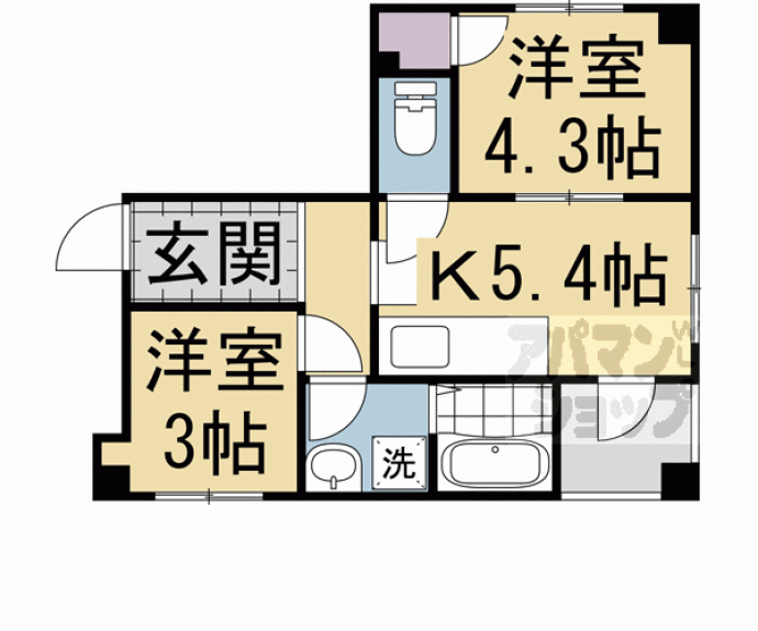 【Ｄ＇ｓ　ＬＩＢＲＡ】間取