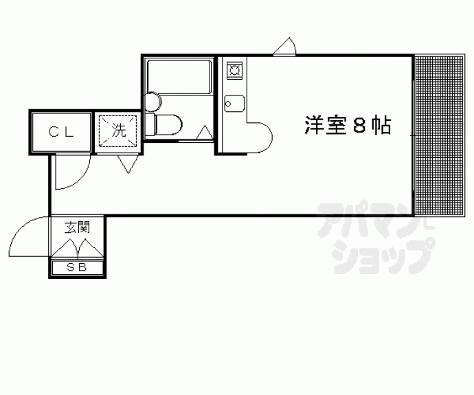 【ラ・ルース東山】間取