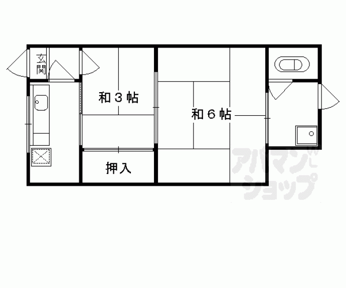 【清和荘】間取