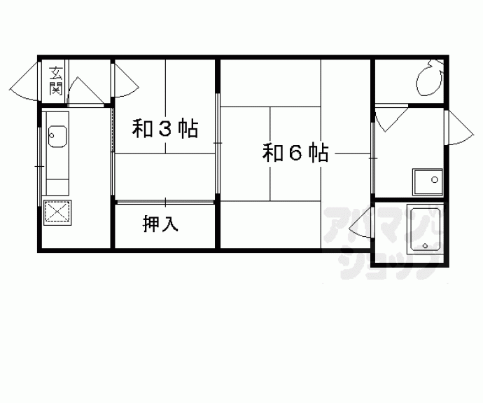 【清和荘】間取