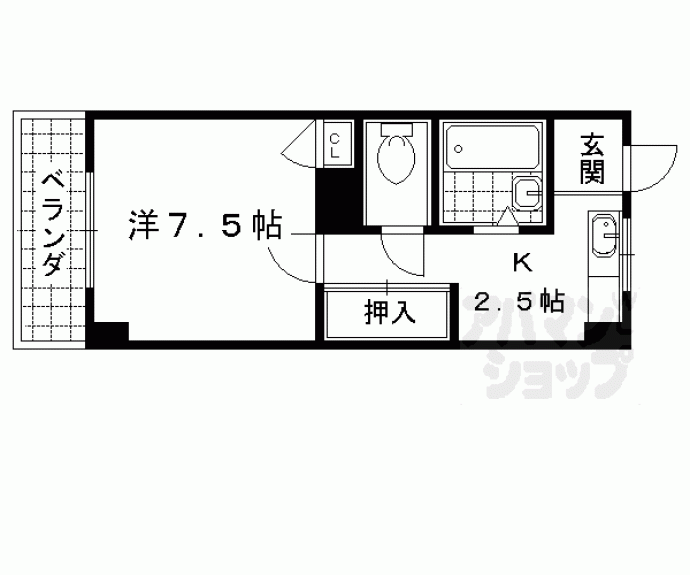 【エクセレント日ノ岡】間取