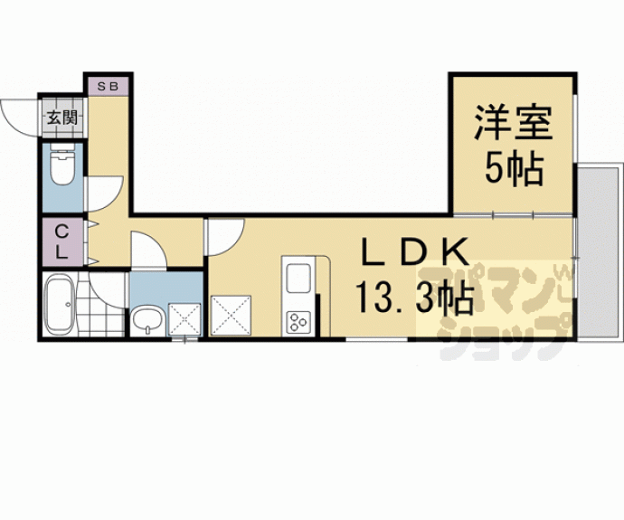 【ＤＯＯＲ’Ｓ　ＳＵＭＩＺＯＭＥ】間取