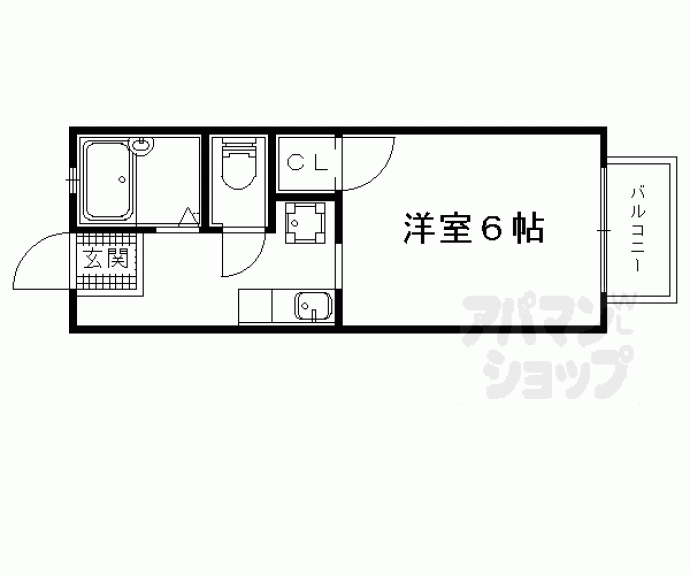 【エントピアコーポ】間取