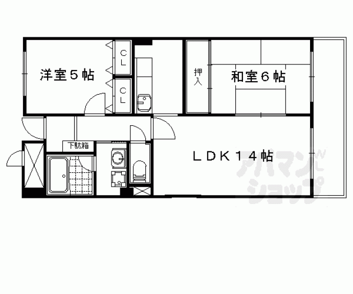 【グレースコンフォート御陵】間取