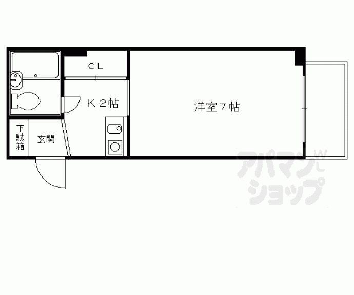 【ＯＴＯＷＡマンション】間取