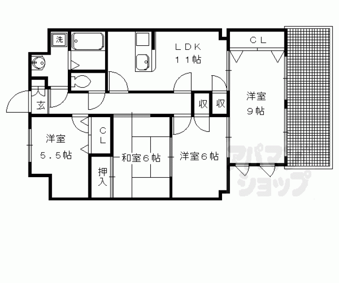 【レイ北山】間取