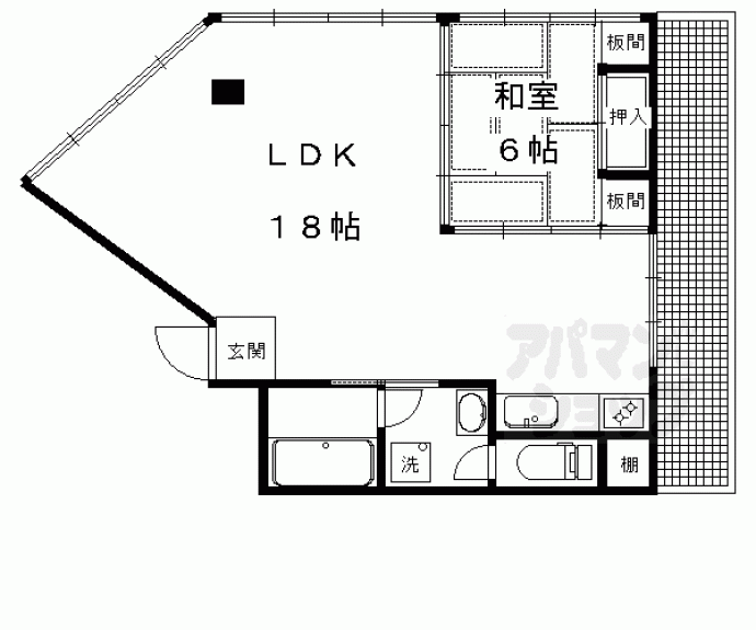 【フェアモントビル】間取