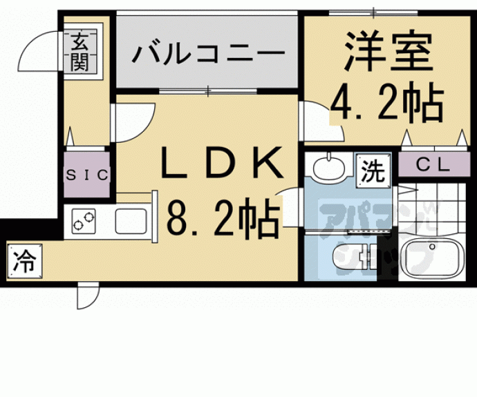 【ヴィラ・アンジュ】間取