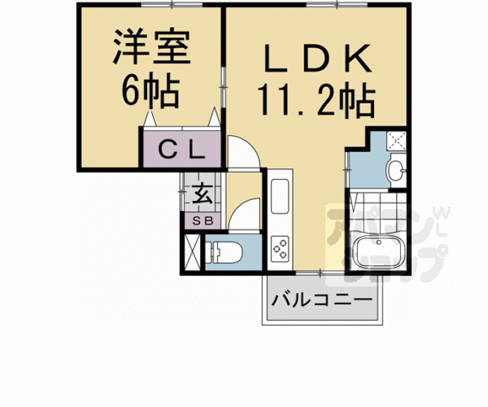 【Ｒｕｈｅ東山】間取