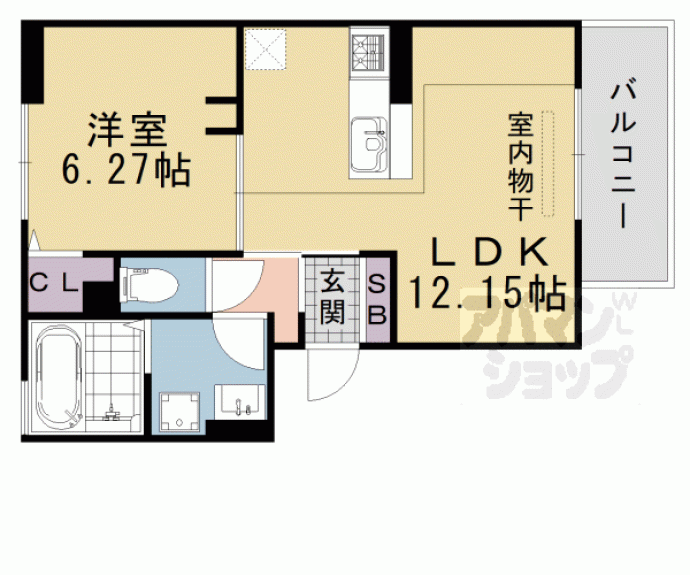 【カーサ　ヨシ】間取