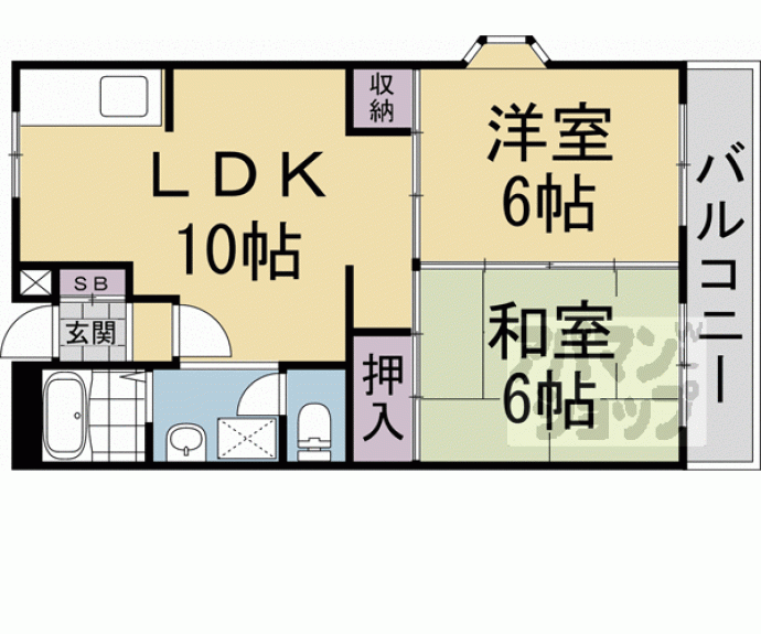 【カサグランデ雅】間取