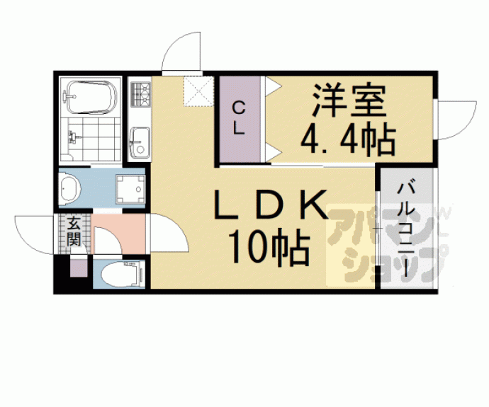 【陽明館Ⅲ】間取