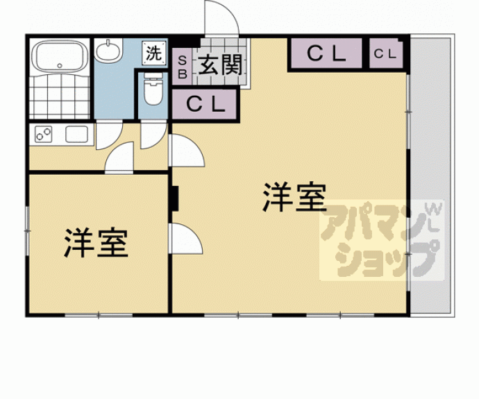 【天草マンション】間取