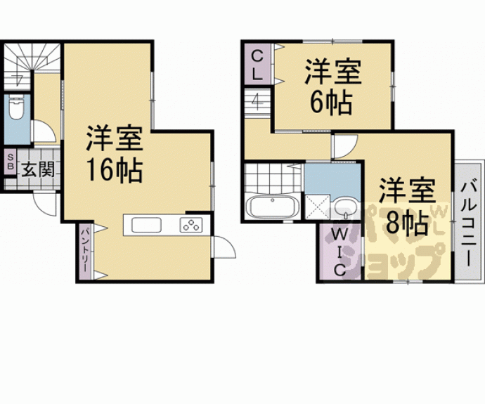 【セントフィオーレ久我森ノ宮】間取