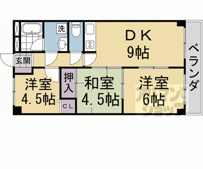 【春栄ハイツ】間取