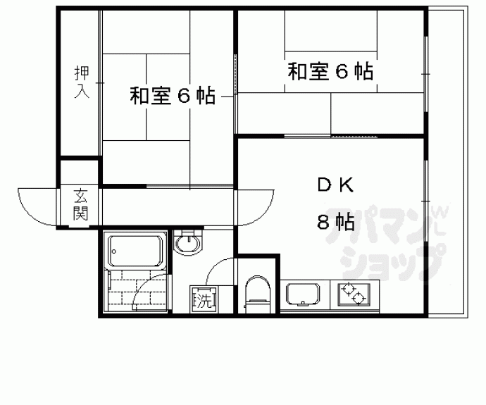 【ロイヤルコーポ】間取