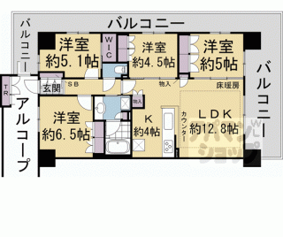 【クラッシィハウス京都六地蔵　ゲートテラス棟】