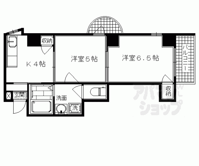 【スカイロード太秦】間取