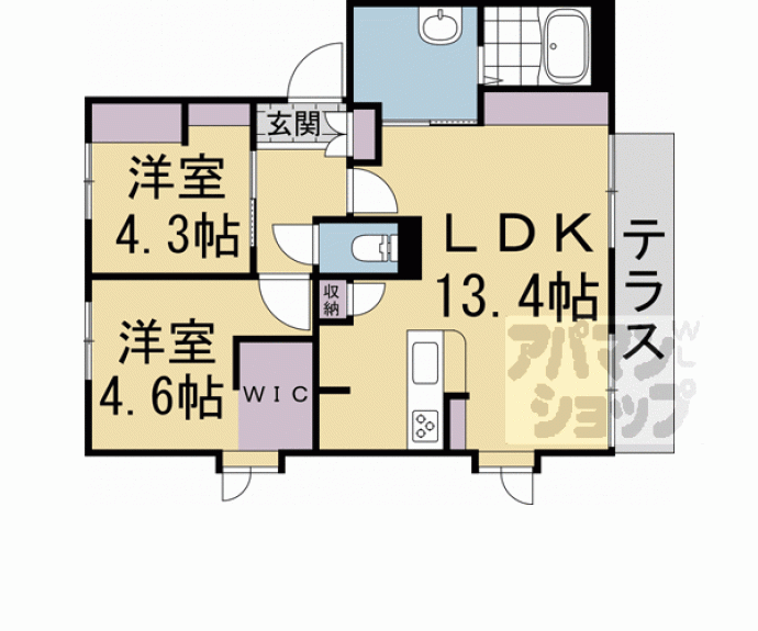 【ＩＮ　ひもろぎ】間取