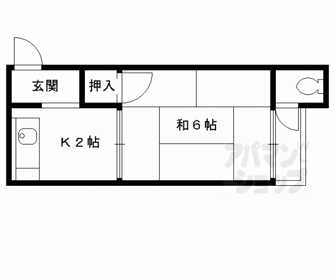 【睦荘】間取