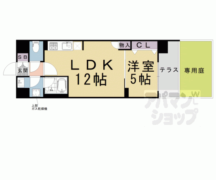 【ベラジオ雅び京都三条通】間取