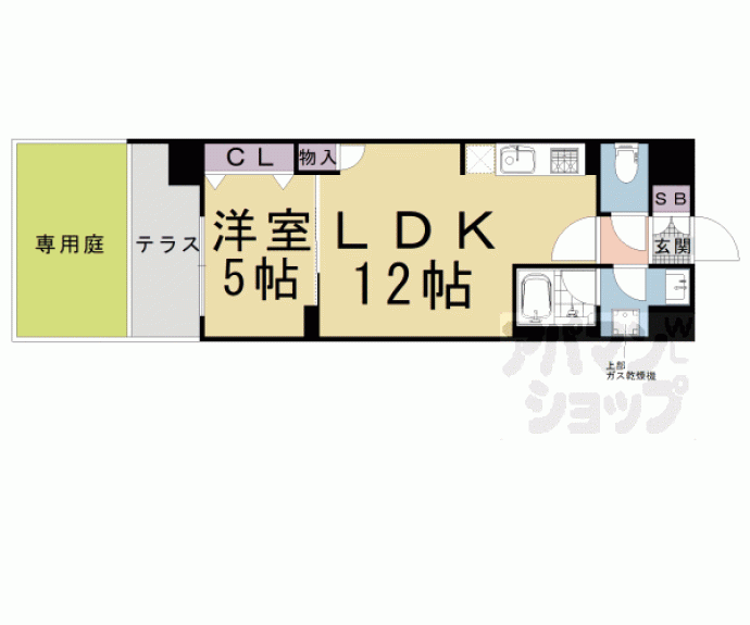 【ベラジオ雅び京都三条通】間取