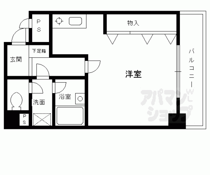 【インペリアル御池】間取