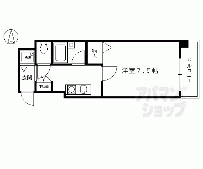 【インペリアル御池】間取