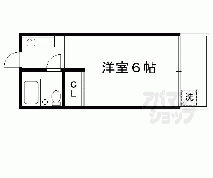 【カサクレール北村】間取