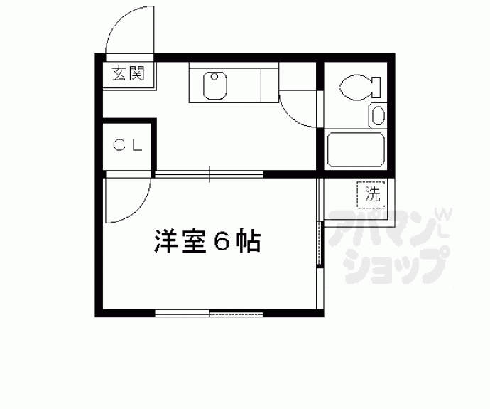 【ハイツ青木】間取