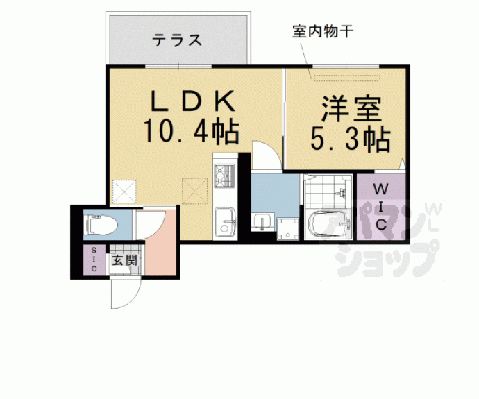 【ヴェントルーチェ】間取