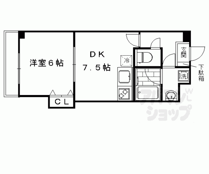 【Ｄｕ四条】間取