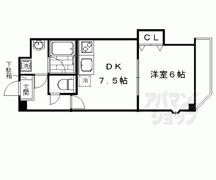 【Ｄｕ四条】間取