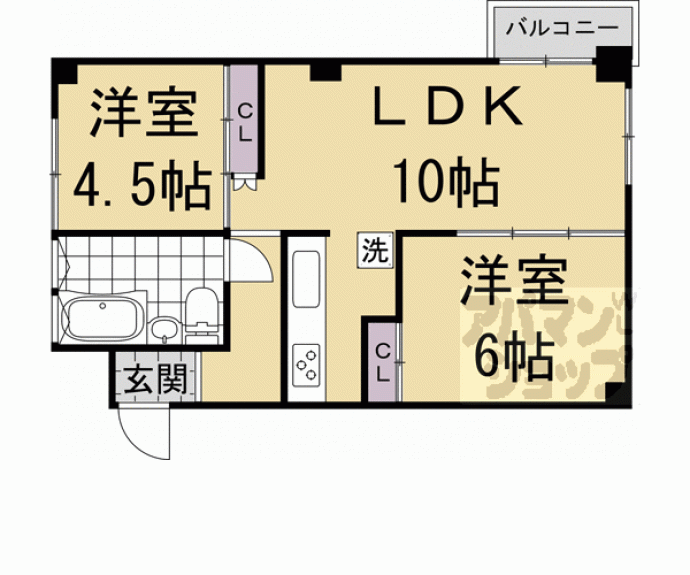 【ＳＥＡＳＯＮ嵐山】間取