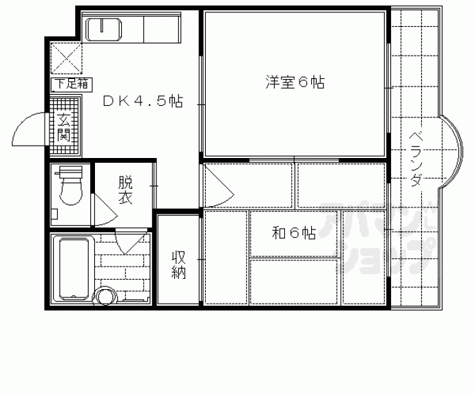 【エスポワール雅】間取